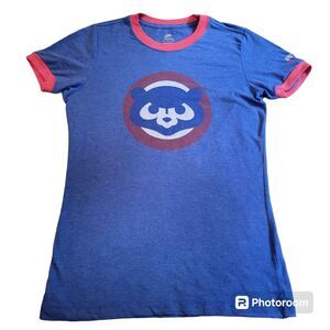 Women's Size Large Chicago Cubs Vintage Look Nike Tee